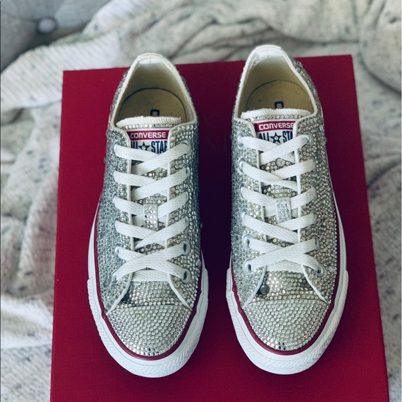 COPY - Rhinestone Converse - Size 7 - Picture 5 of 8